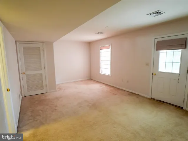 a view of storage and utility room