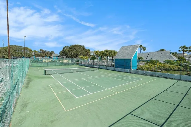 a view of a tennis court