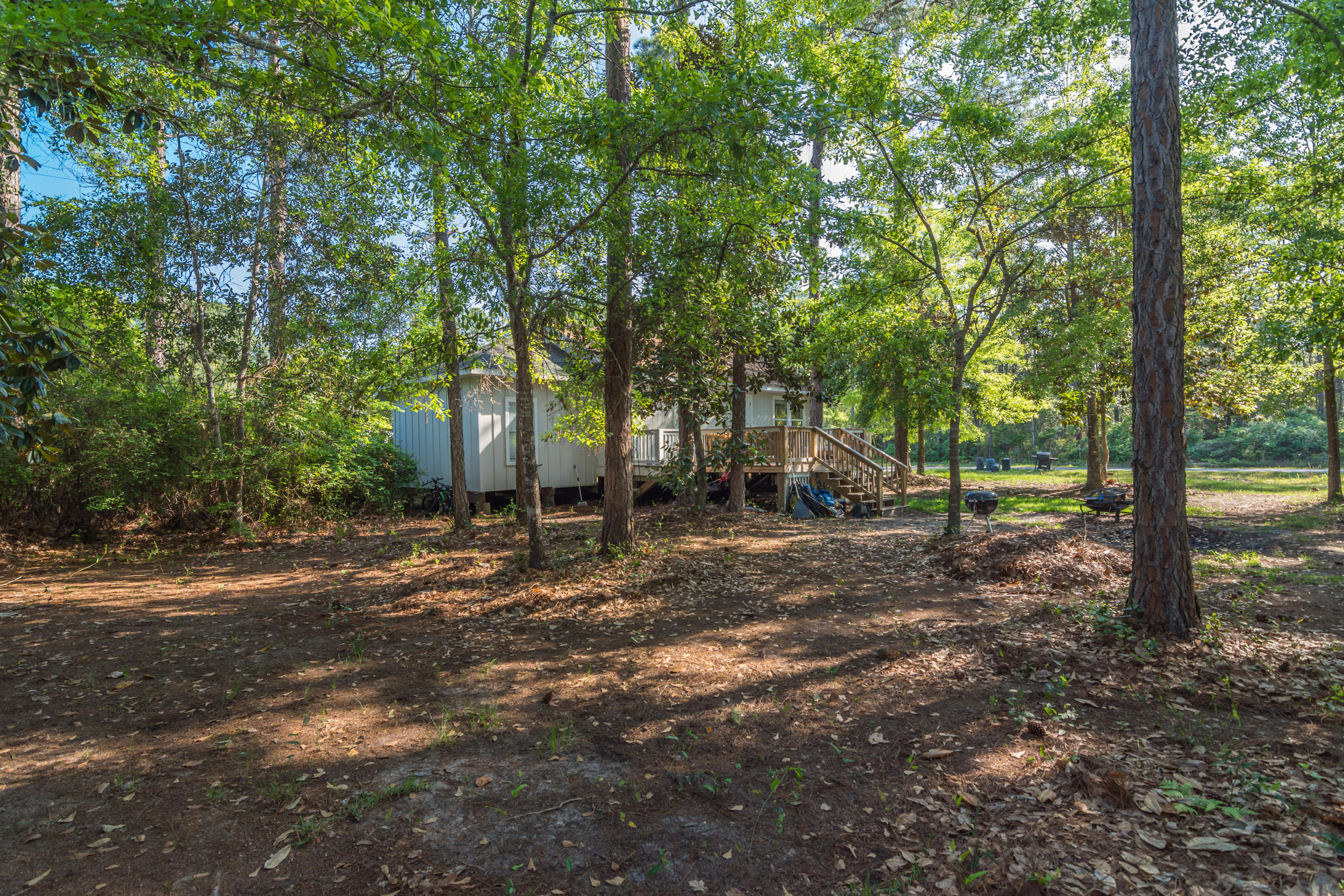 1273 Indian Woman Road Santa Rosa Beach, FL 32459 - Photo 2 of 4 a view of a forest with trees in the background