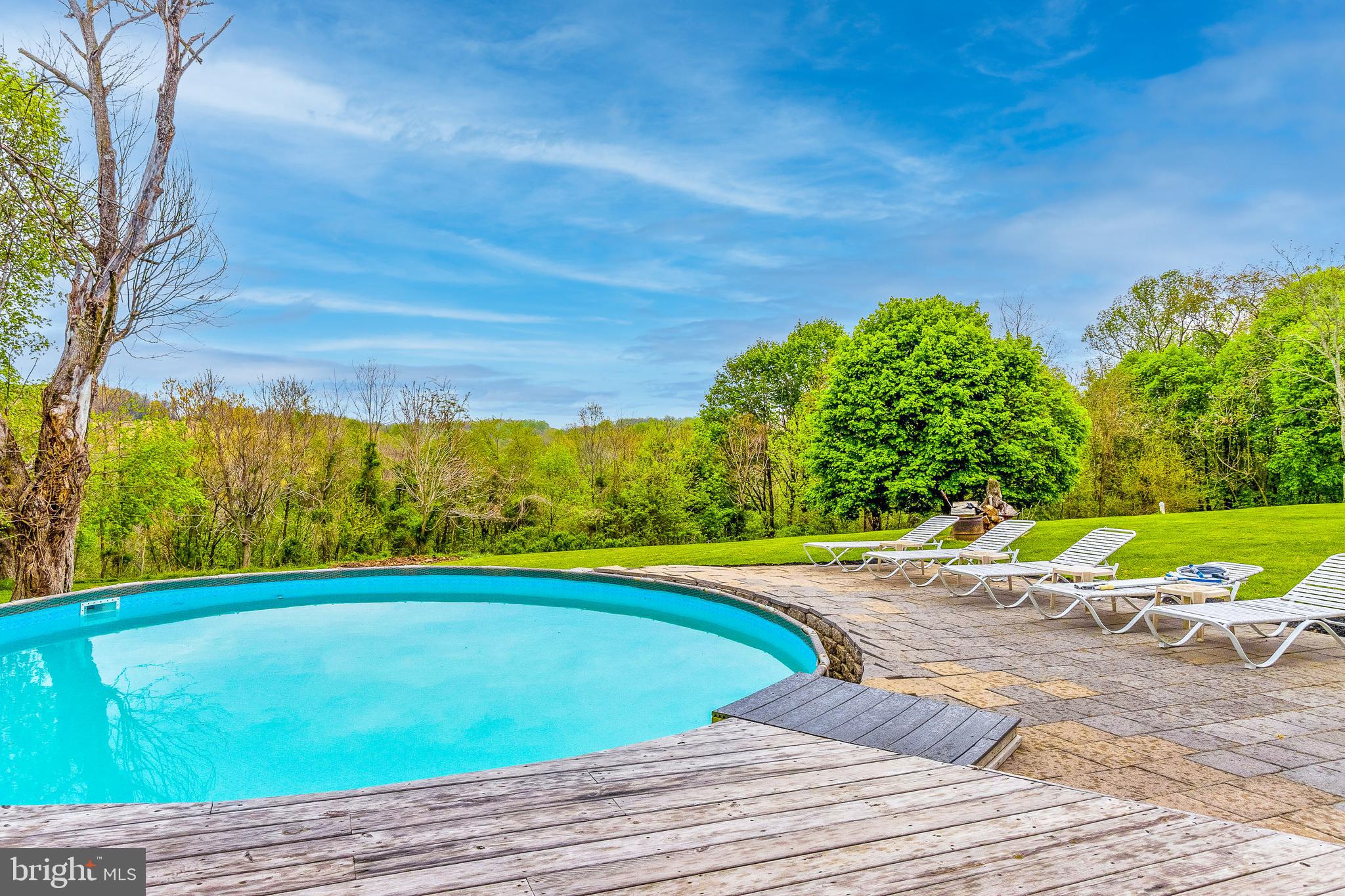 5001 Old Bartholows Road Mount Airy, MD 21771 - Photo 55 of 56 Above Ground Pool with Decking