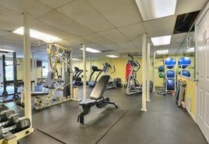 1101 Collier Road Northwest, Unit D5 Atlanta, GA 30318 - Photo 20 of 38 a view of a room with gym equipment