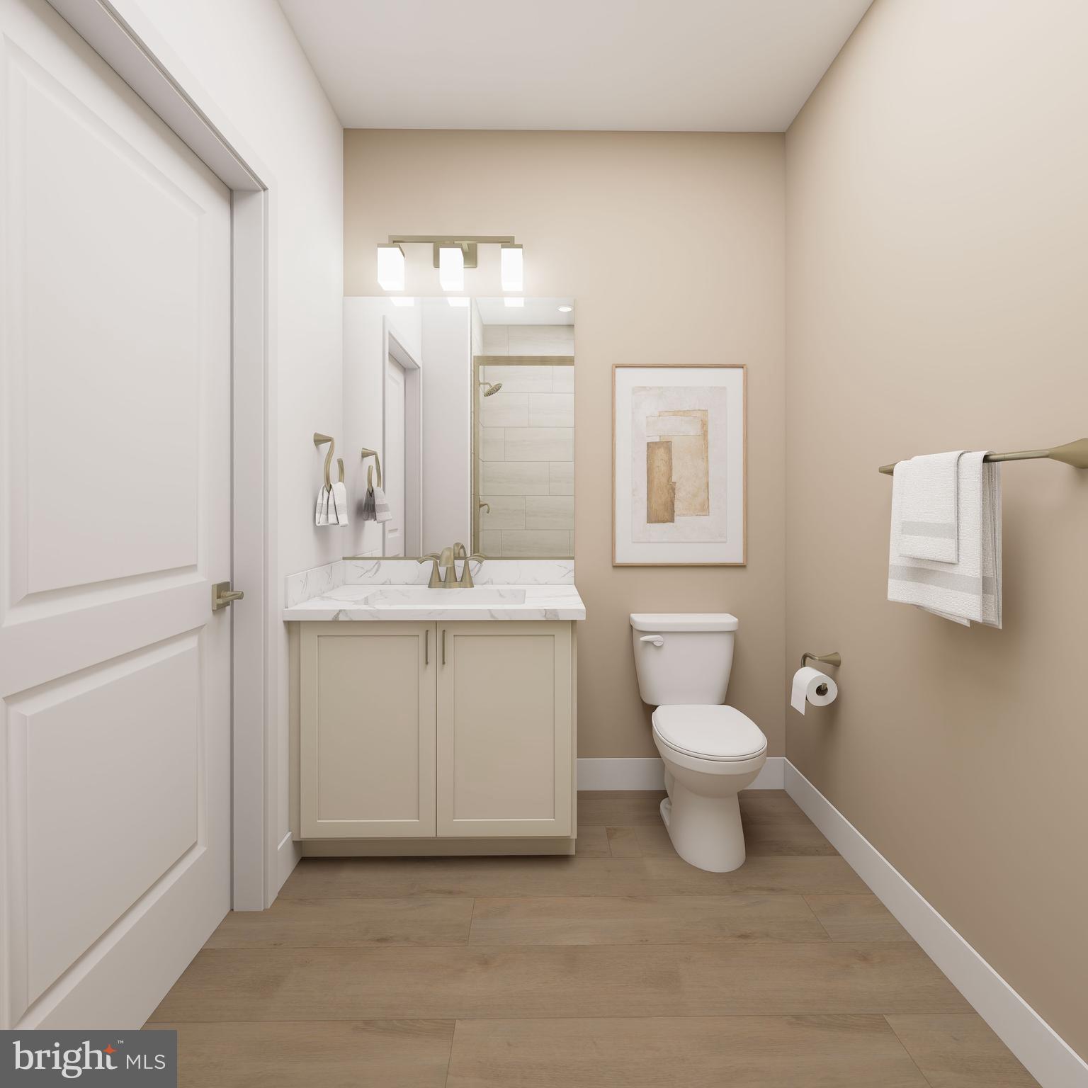 9475 Sprague Avenue, Unit 306 Fairfax, VA 22031 - Photo 11 of 25 Secondary Bath - Rendering