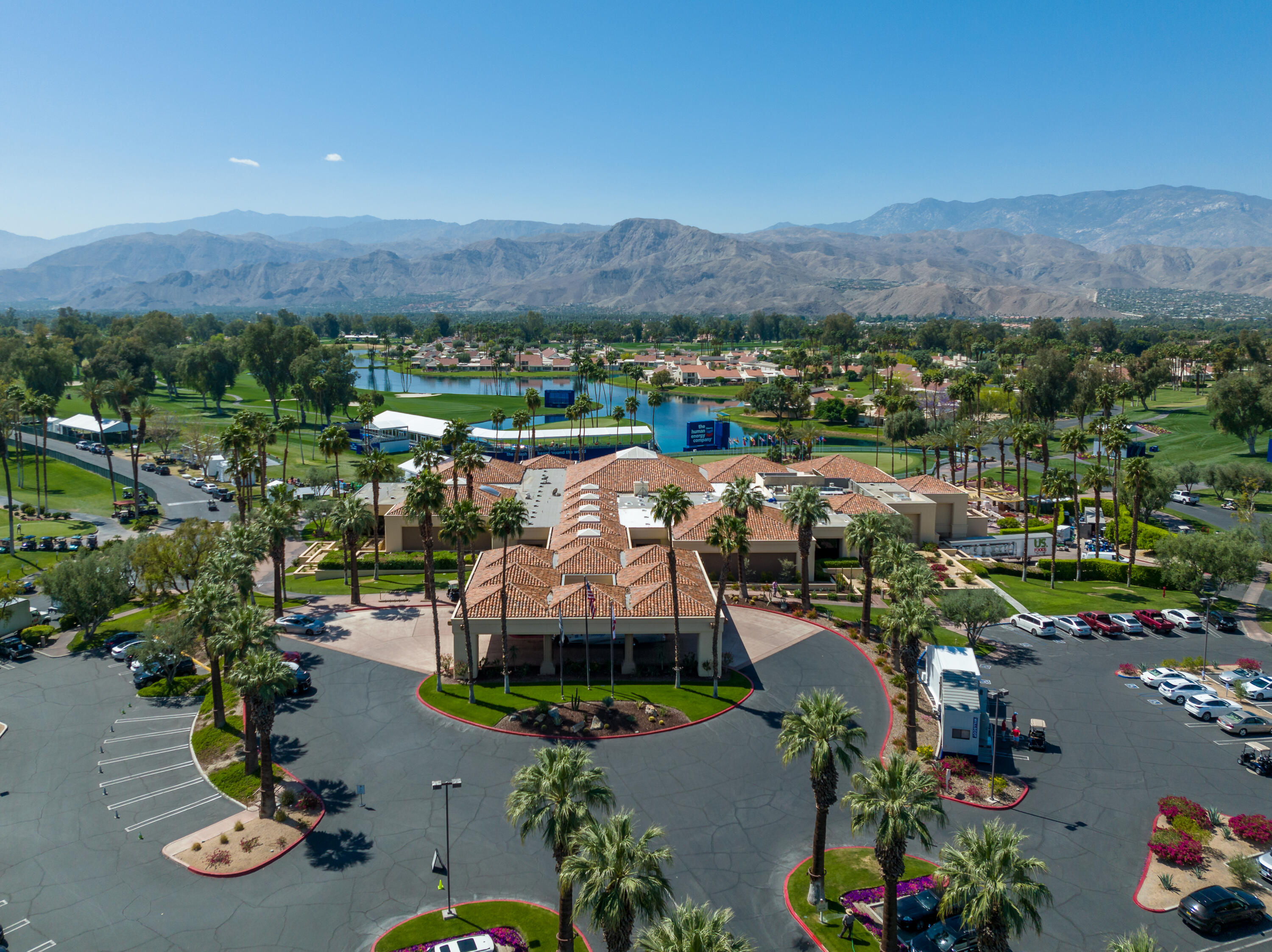303 Forest Hills Drive Rancho Mirage, CA 92270 - Photo 72 of 72 an aerial view of a garden with mountain