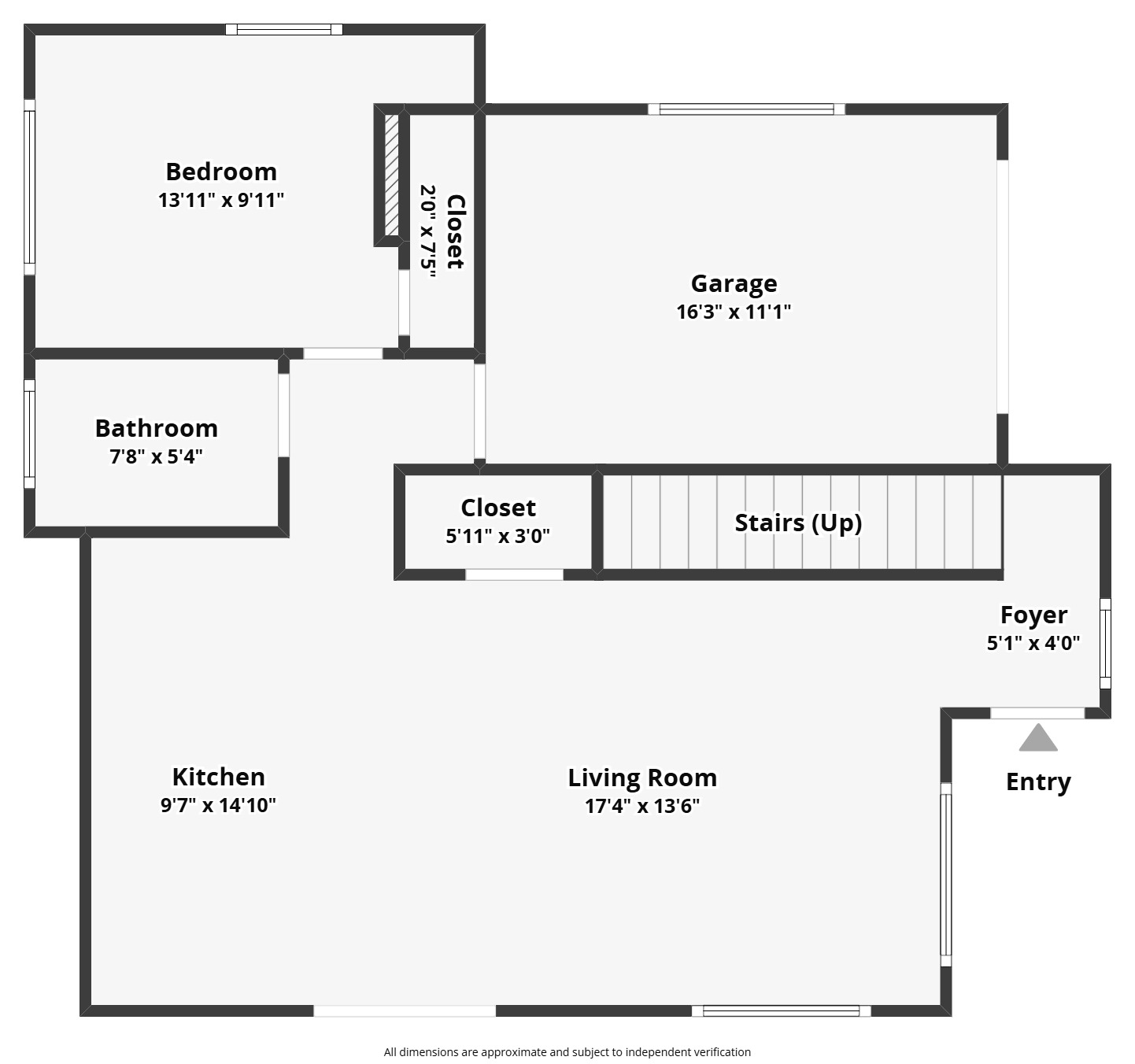 4703 Louis Avenue, Unit A Austin, TX 78721 - Photo 34 of 35 View of floor plan / room layout