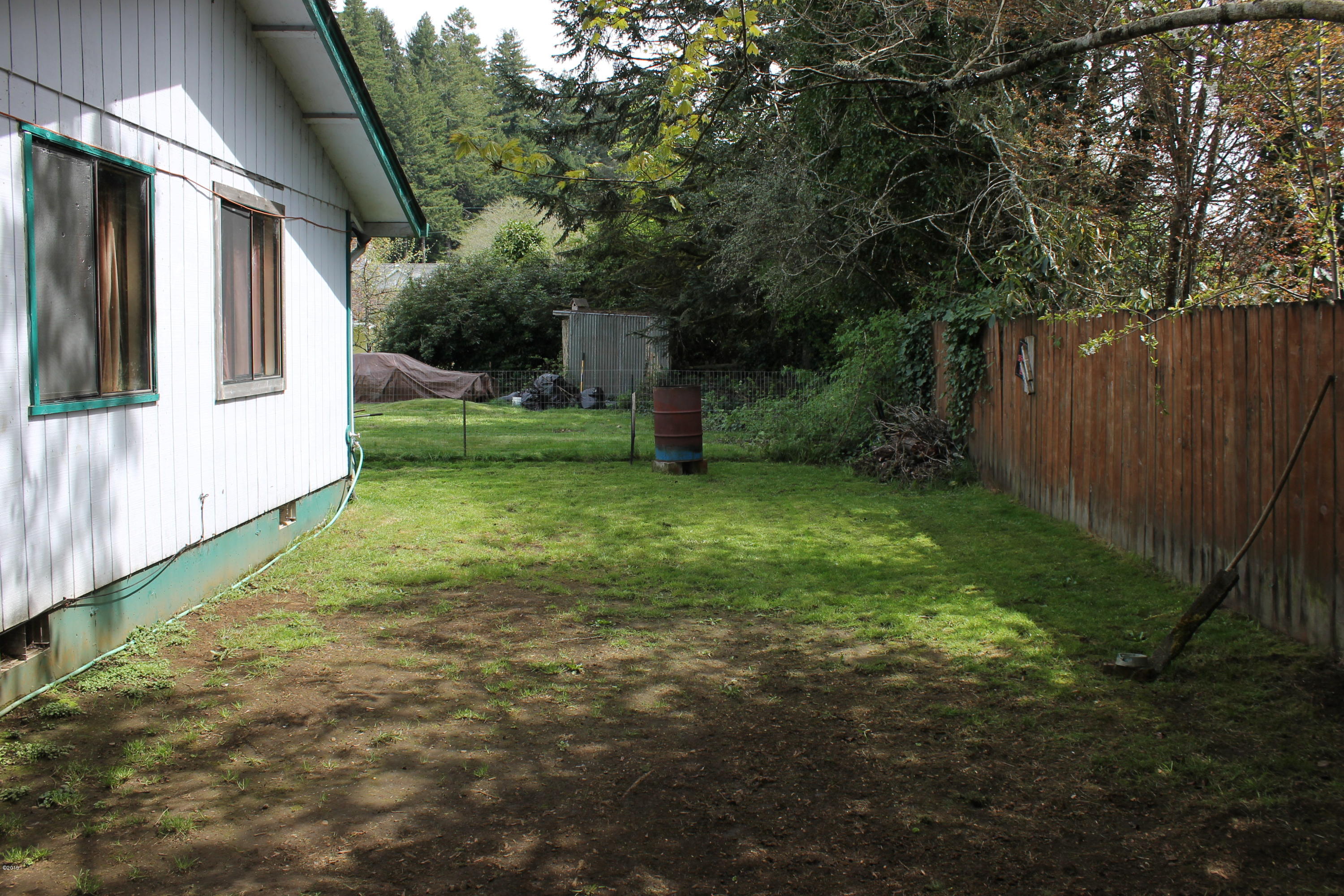 373 East Logsden Road Siletz, OR 97380 - Photo 5 of 11 Backyard