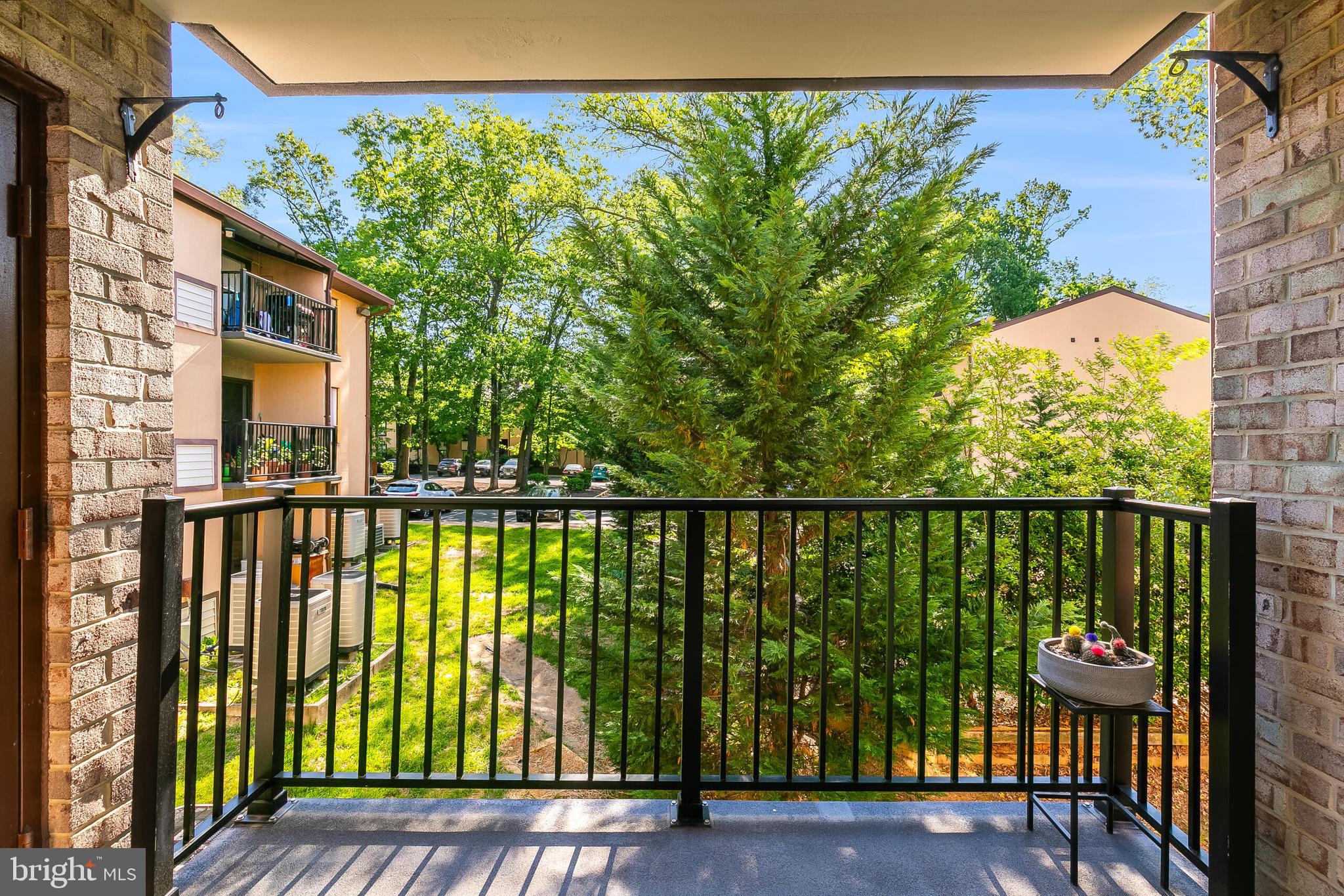 2255 Castle Rock Square, Unit 12C Reston, VA 20191 - Photo 22 of 29 a view of a balcony with lake view