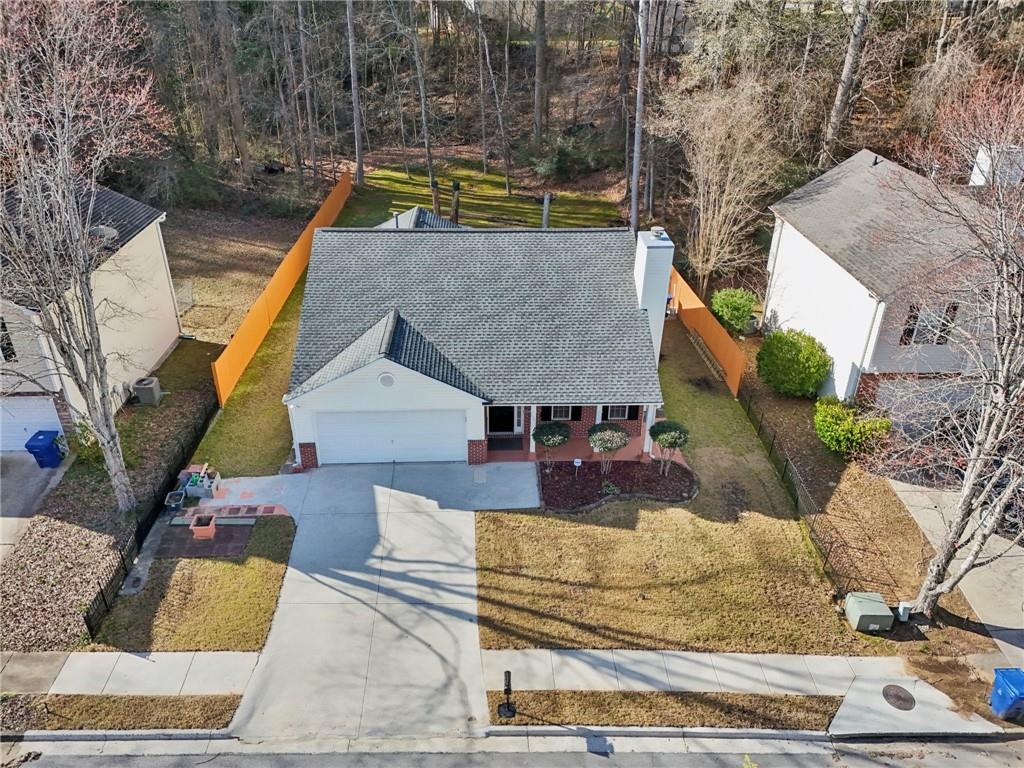 111 Bainbridge Court Dallas, GA 30132 - Photo 29 of 37 front view of house with a yard