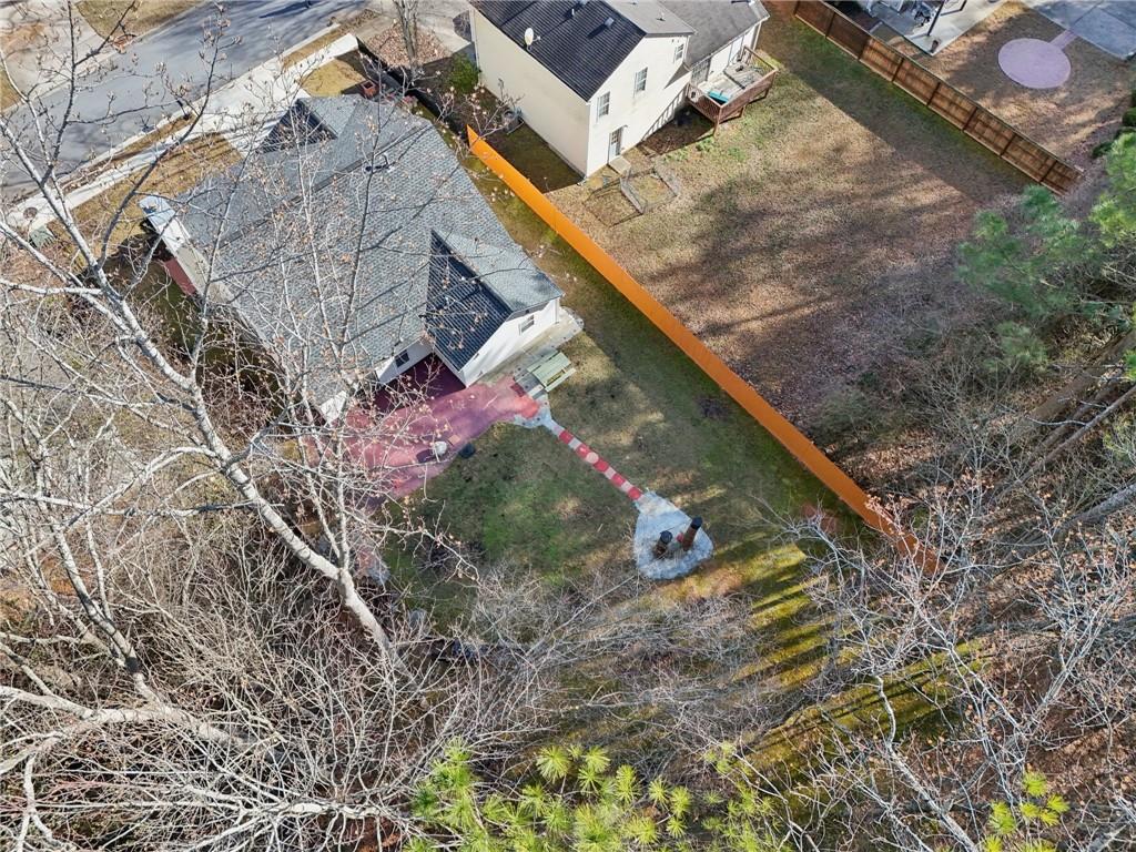 111 Bainbridge Court Dallas, GA 30132 - Photo 32 of 37 a view of a backyard