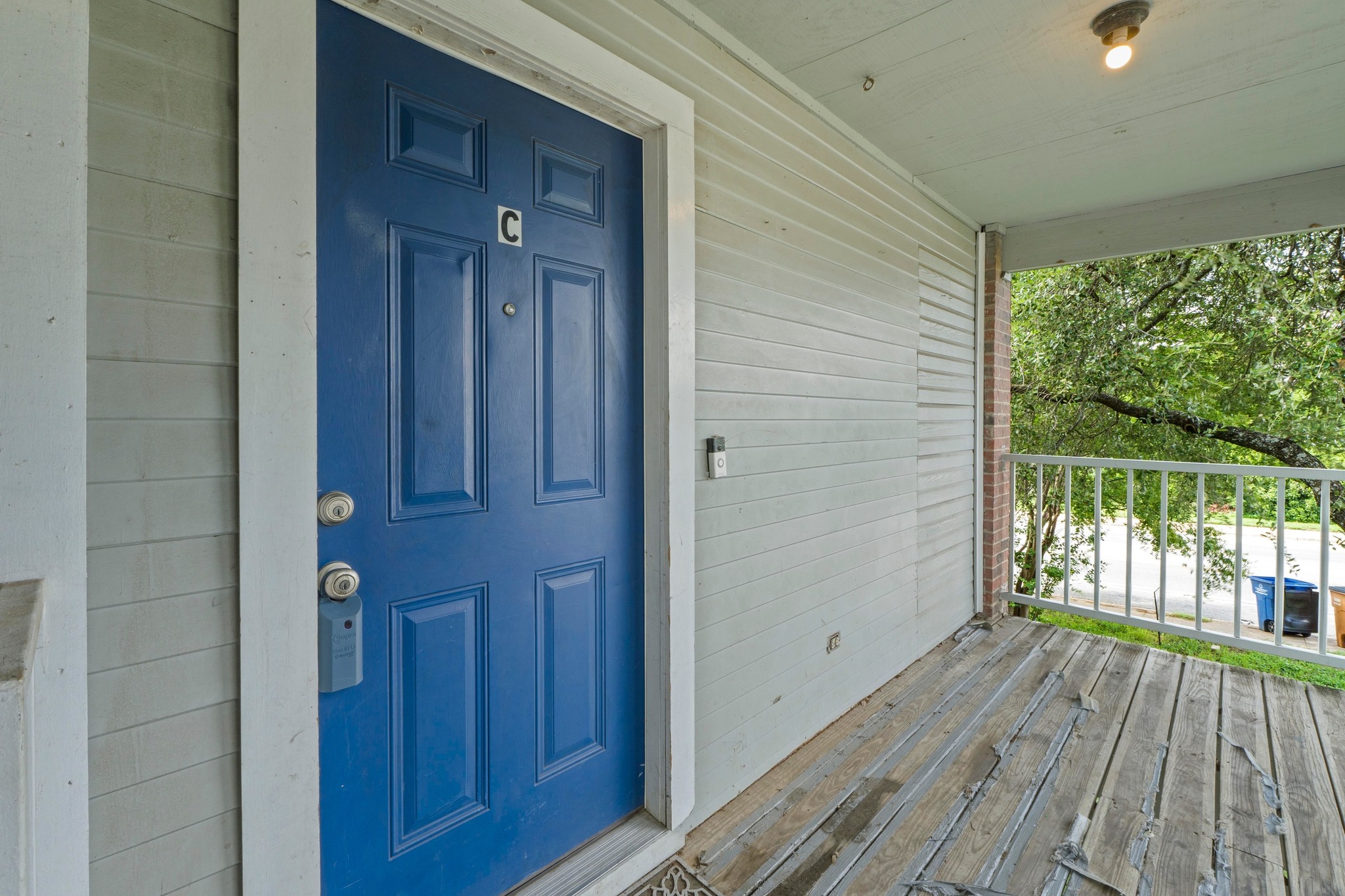 4208 Duval Road, Unit C Austin, TX 78759 - Photo 2 of 28 Property entrance with a porch