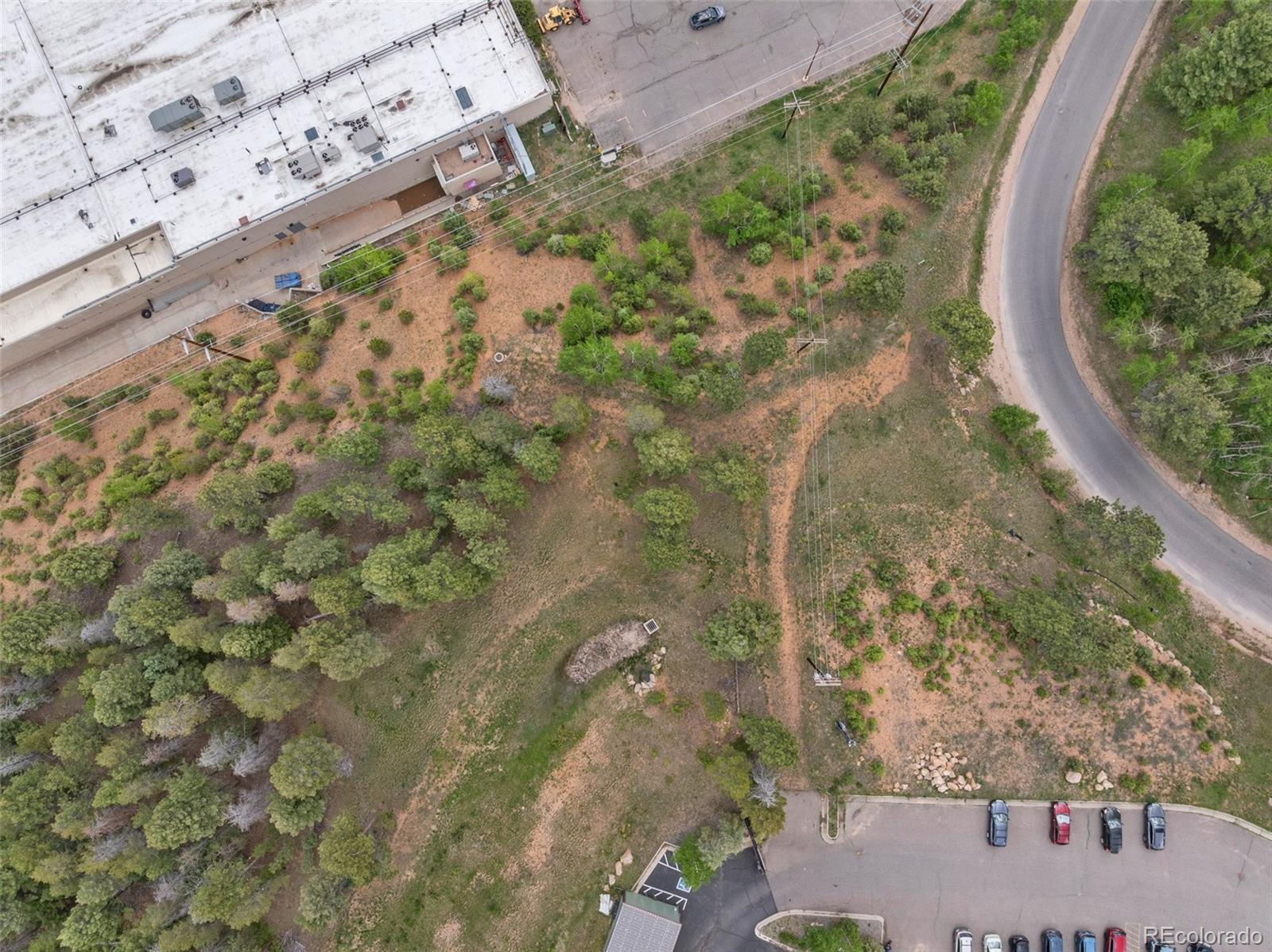 11040 Kitty Drive Conifer, CO 80433 - Photo 5 of 14 an aerial view of a house with a yard