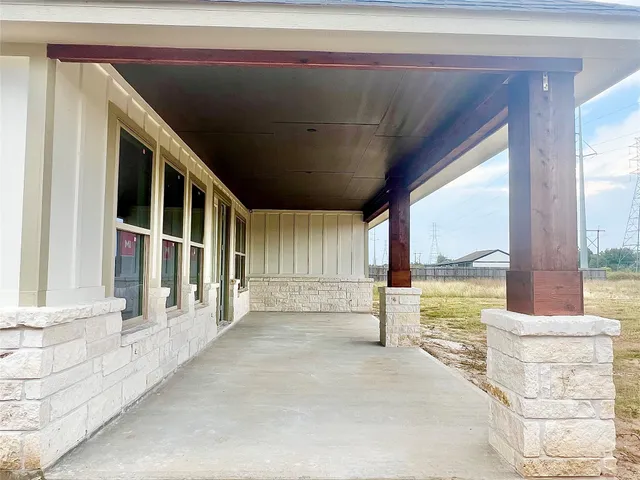 a view of an ocean and beach