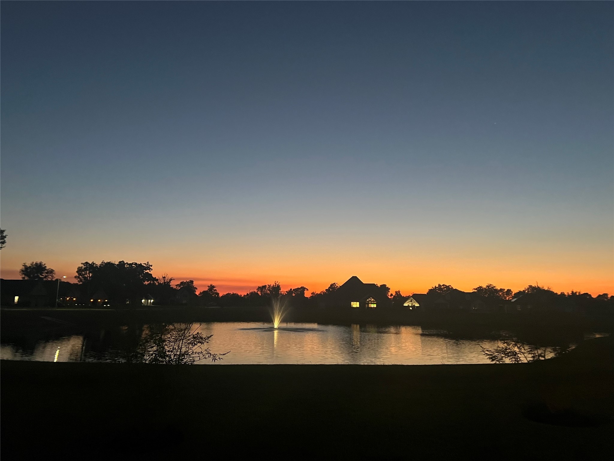 15722 North Tower Circle Santa Fe, TX 77517 - Photo 23 of 30 a view of outside space and a lake view