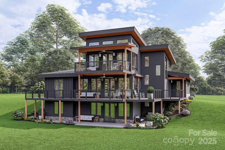 9999 Sourwood Road Canton, NC 28716 - Photo 2 of 33 front view of house with a yard