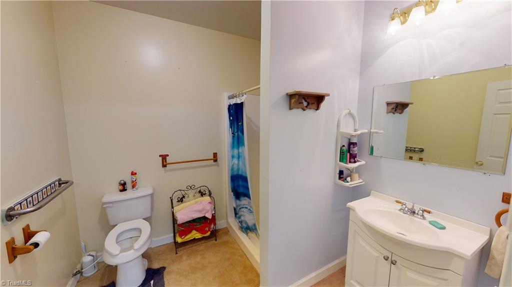 314 Wayne Marshall Road Elkin, NC 28621 - Photo 24 of 49 Basement handicap accessible bathroom
