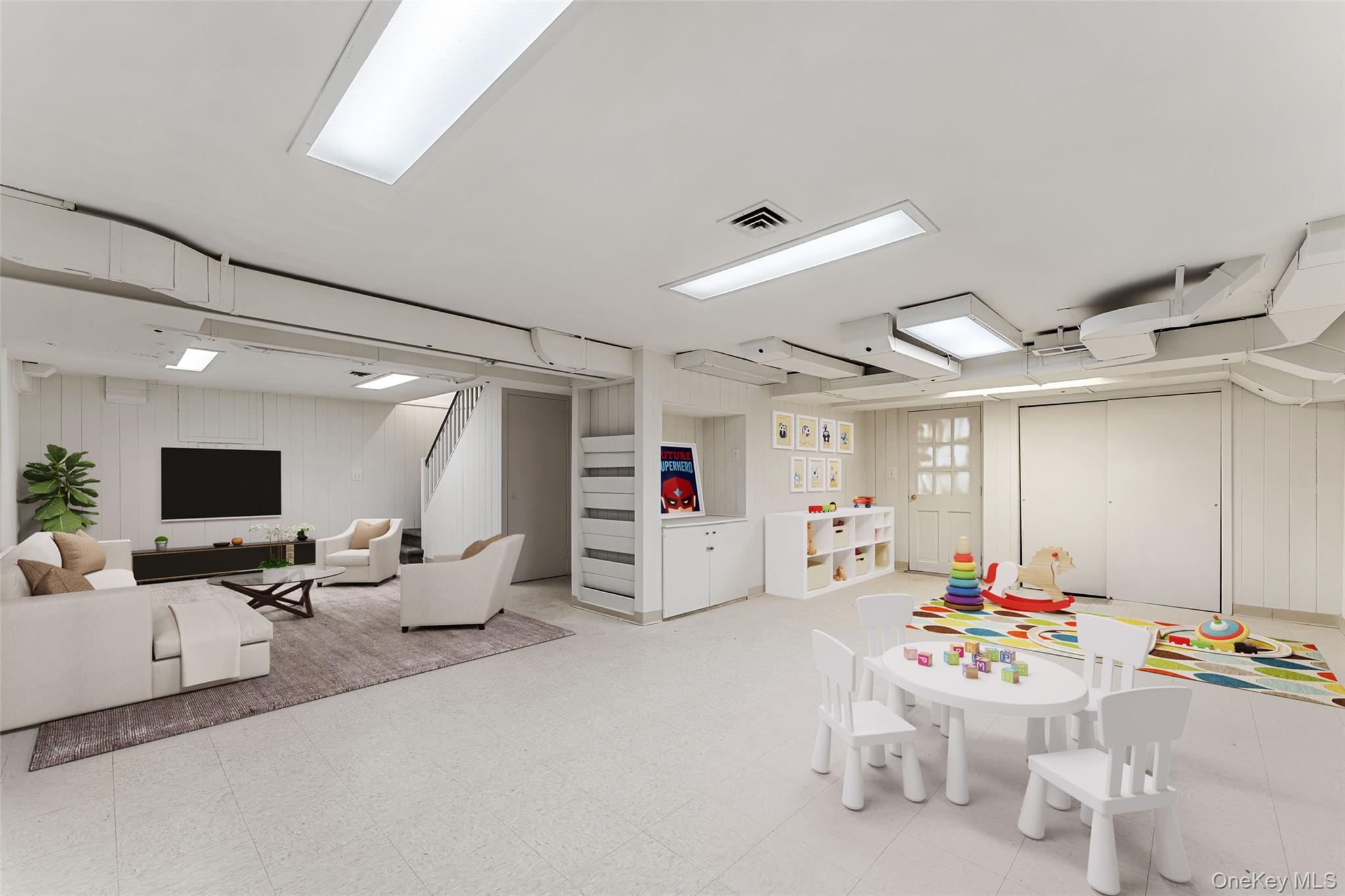 285 Old Colony Road Hartsdale, NY 10530 - Photo 25 of 35 Virtually staged recreation room