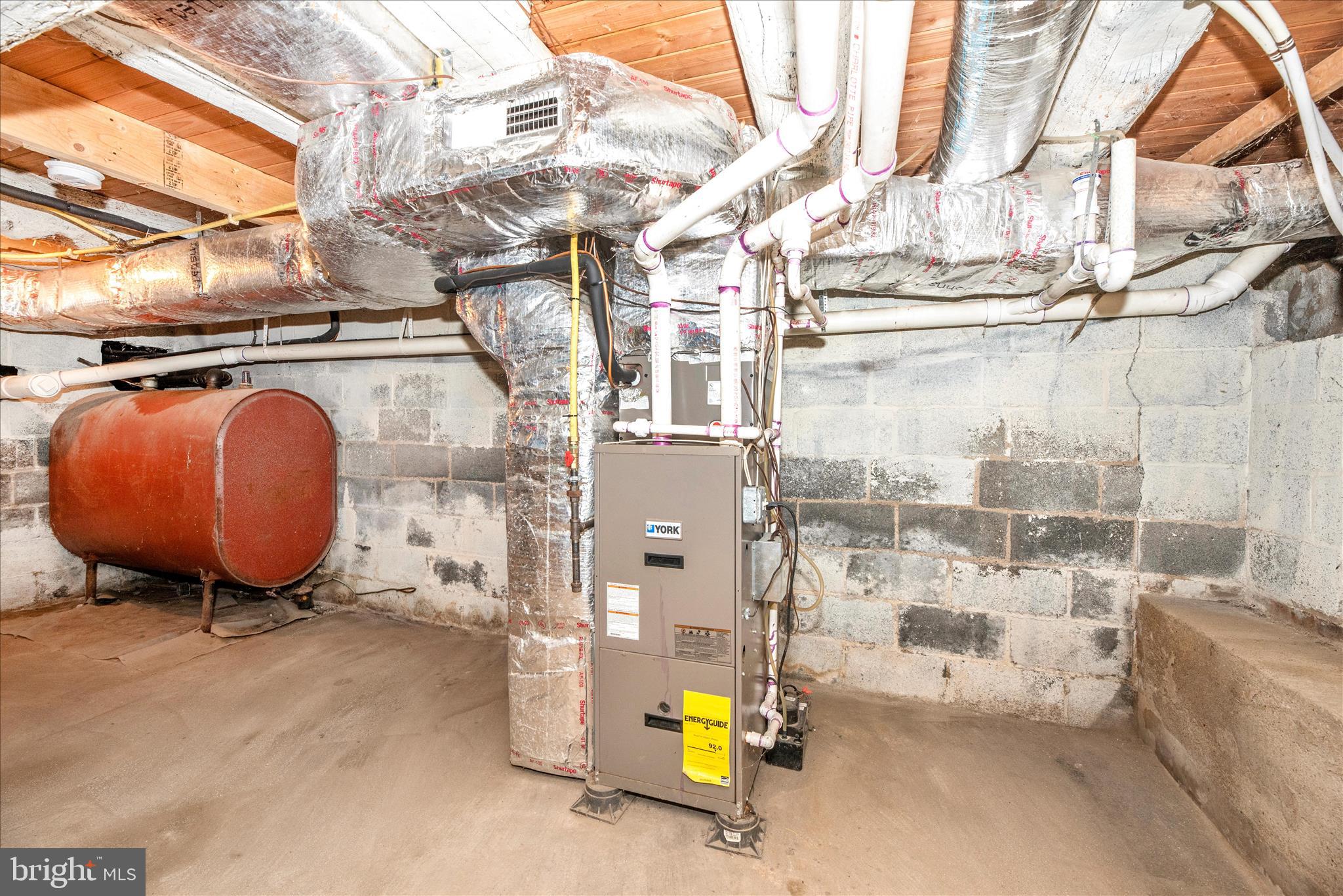 20504 Gapland Road Rohrersville, MD 21779 - Photo 50 of 65 Lower Level - Dual Fuel Propane/Heat Pump. Zone 1