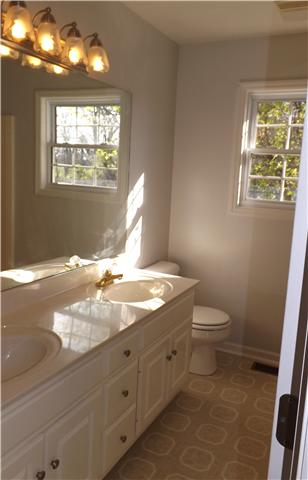 124 Foxrun Springfield, TN 37172 - Photo 12 of 20 Double vanities and window for natural light in main bathroom.