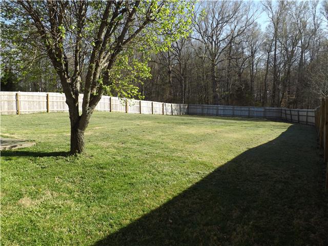124 Foxrun Springfield, TN 37172 - Photo 3 of 20 Privacy fenced back yard backs up to farmland.