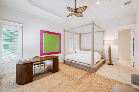 a room with furniture and a window