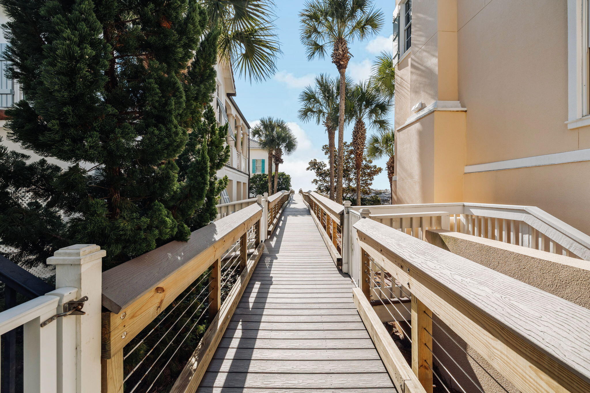 358 Rue Caribe Miramar Beach, FL 32550 - Photo 47 of 65 a view of balcony and wooden floor