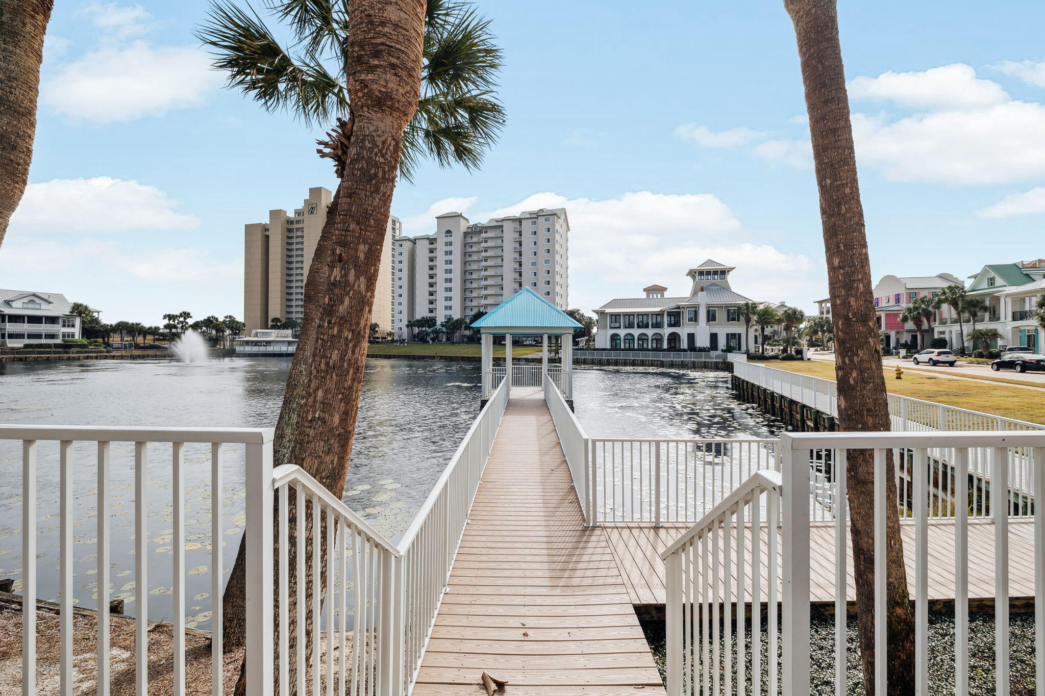 358 Rue Caribe Miramar Beach, FL 32550 - Photo 56 of 65 a view of a balcony with wooden floor