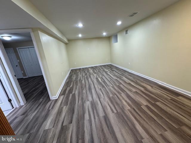 8100 Langbrook Road Springfield, VA 22152 - Photo 20 of 28 Basement-Rec_Rm_Bedroom View