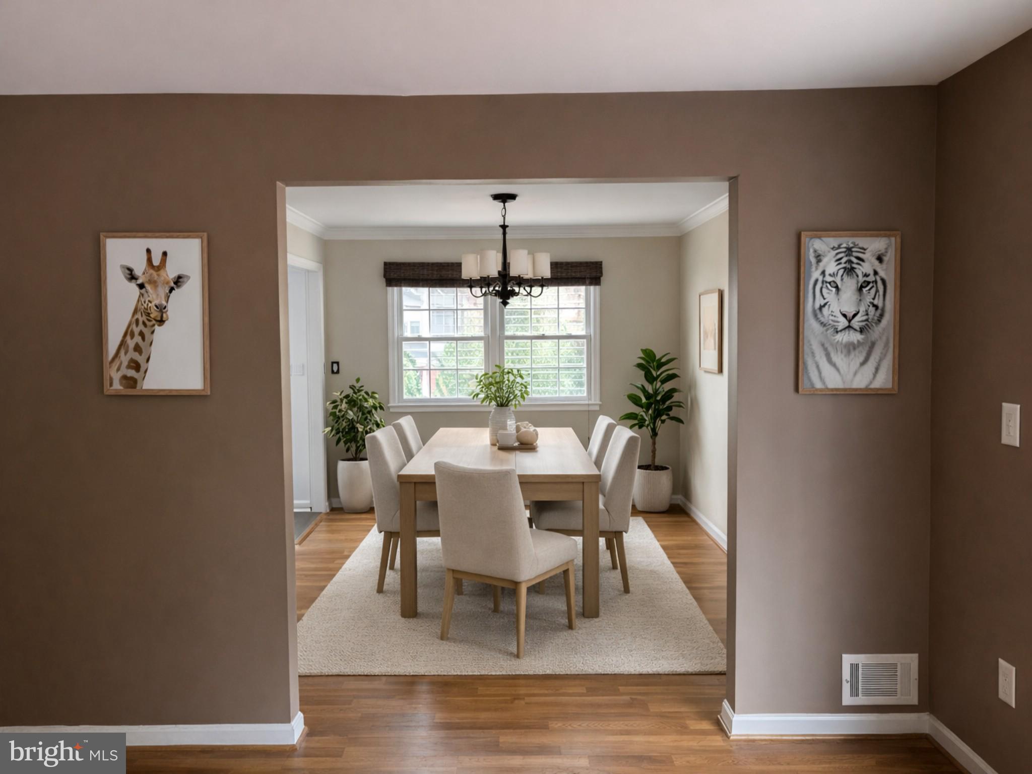 8100 Langbrook Road Springfield, VA 22152 - Photo 9 of 28 Dinning -ai enhanced