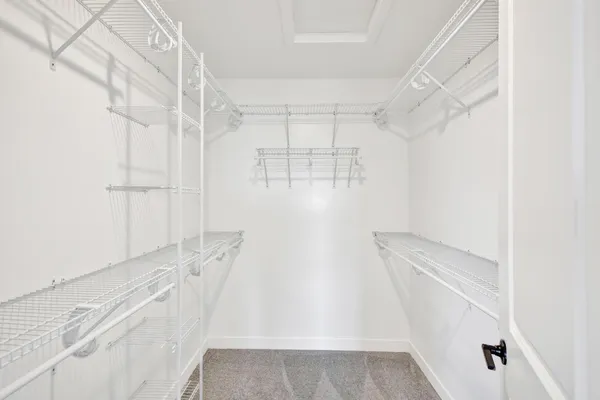 a view of walk in closet