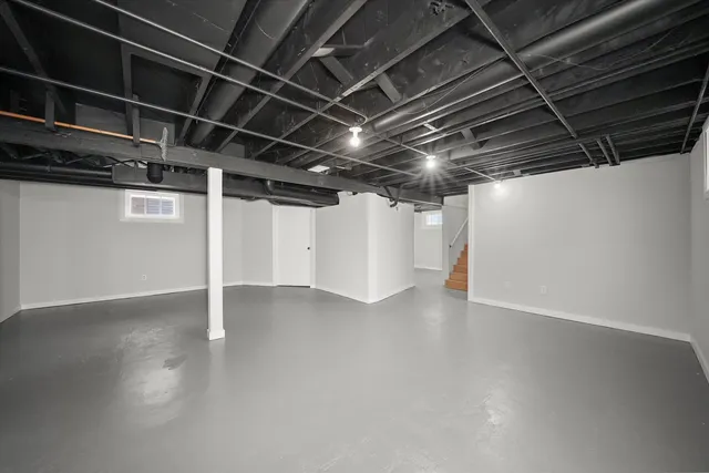 a view of empty room