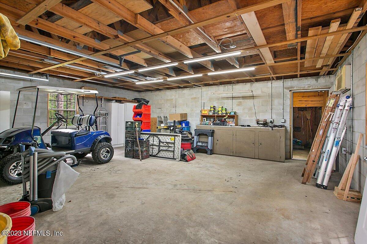 3600 Stratton Road Jacksonville, FL 32221 - Photo 33 of 37 Detached Garage interior