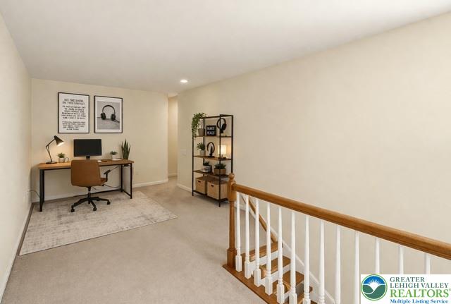 2493 Thistle Road Lower Macungie Township, PA 18062 - Photo 21 of 38 a view of a workspace with furniture and a window