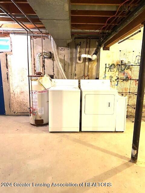 1810 South Dewitt Road St. Johns, MI 48879 - Photo 36 of 64 Sat uploads washer dryer water heater