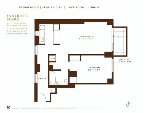 $6,350 | 290 3rd Avenue, Unit 9F | Gramercy