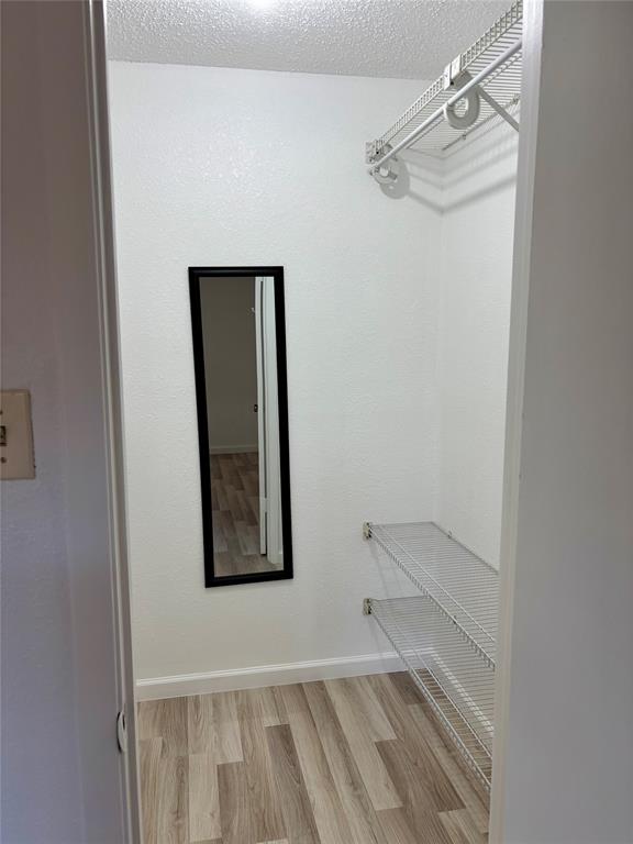 12480 Abrams Road, Unit 2805 Dallas, TX 75243 - Photo 15 of 18 Walk in closet featuring light wood-style flooring