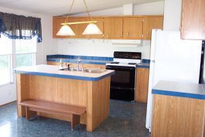 1336 Rockcreek Road Sandy Level, VA 24161 - Photo 13 of 19 a kitchen with a sink stove and a refrigerator