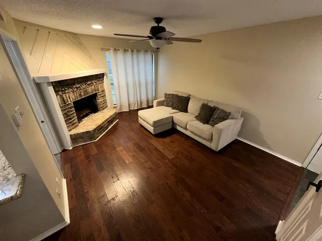 a kitchen with a refrigerator stove and microwave