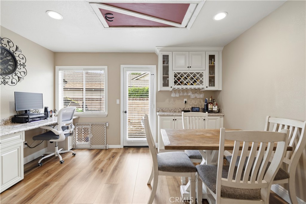 27816 Ridgegrove Drive Saugus, CA 91350 - Photo 14 of 65 a view of kitchen with cabinets and wooden floor