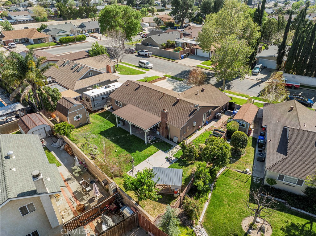 27816 Ridgegrove Drive Saugus, CA 91350 - Photo 59 of 65 an aerial view of residential house with outdoor space
