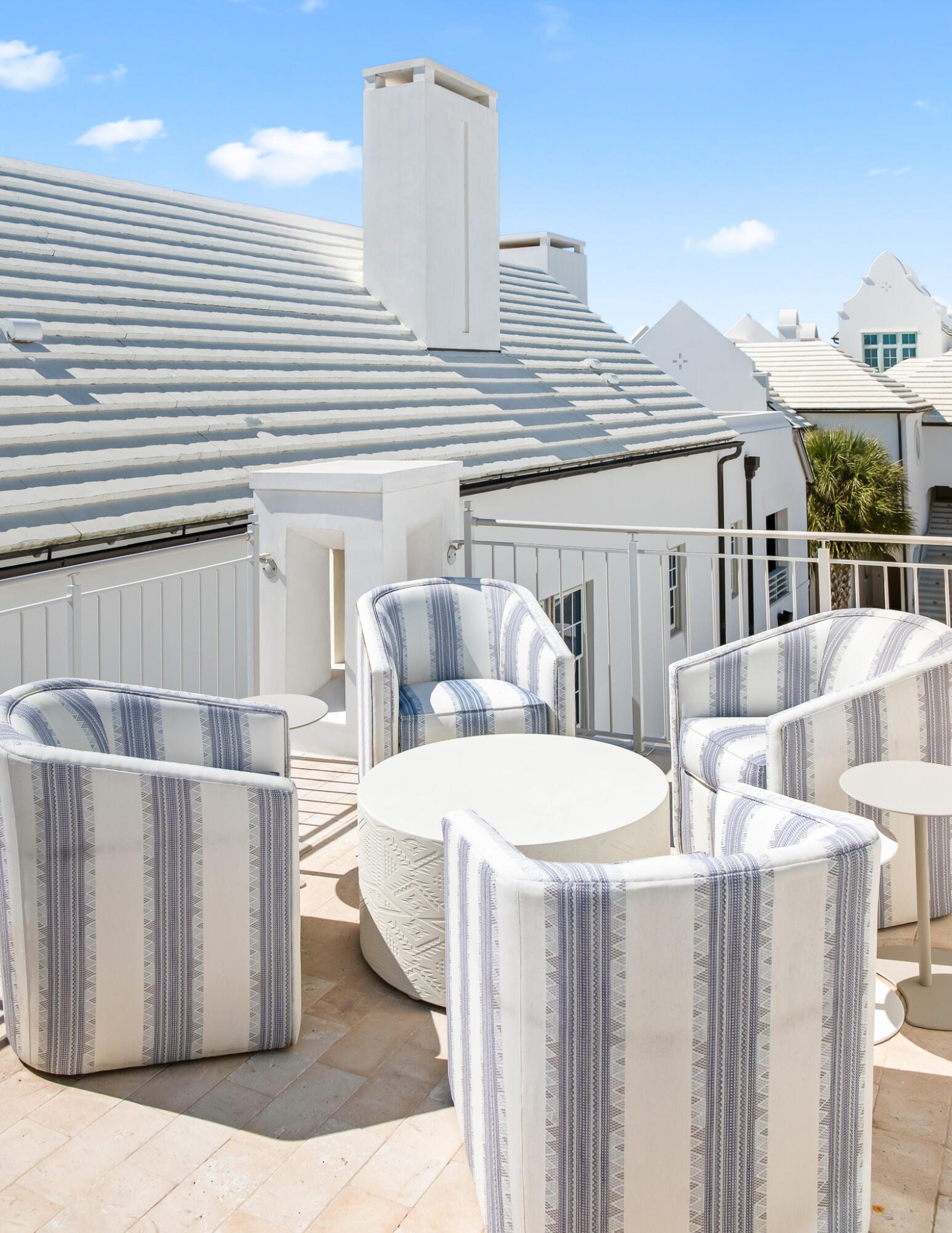 14 Shinbone Court Inlet Beach, FL 32461 - Photo 34 of 48 a view of a patio with table and chairs
