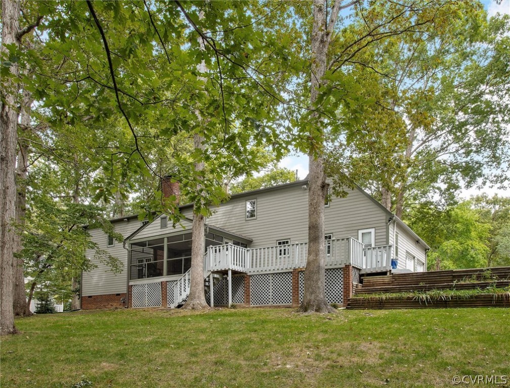 1006 Castle Hollow Road Midlothian, VA 23114 - Photo 42 of 42 front view of house with a yard