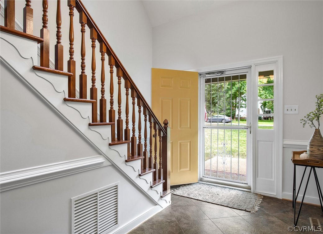 1006 Castle Hollow Road Midlothian, VA 23114 - Photo 6 of 42 a view of an entryway with staircase
