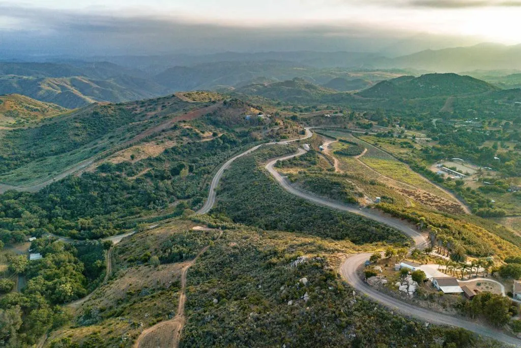 6 Harris Drive Fallbrook, CA 92028 - Photo 9 of 33 an aerial view of residential houses with outdoor space and trees