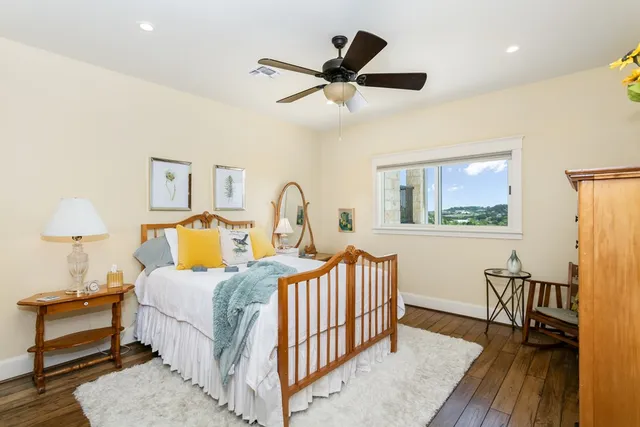 a house with yard in front of it