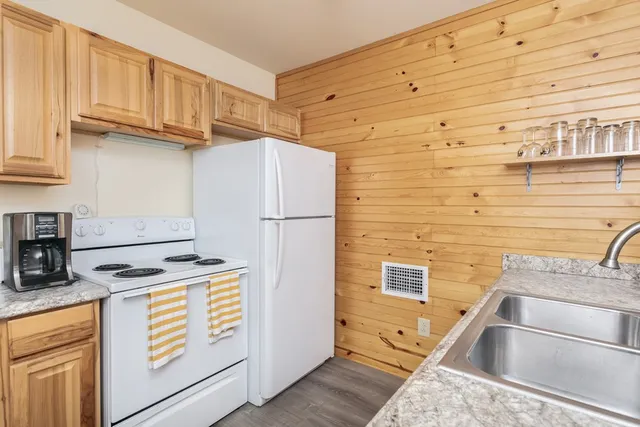 a workspace with furniture