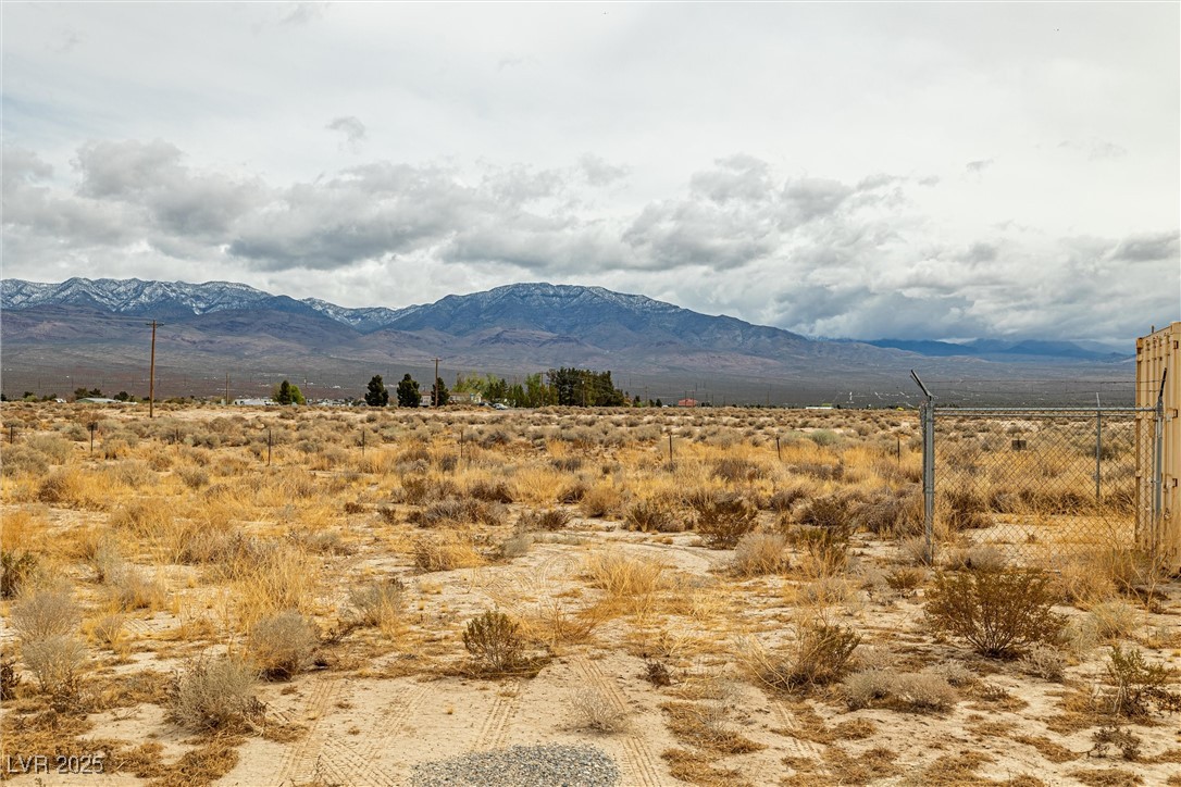 1411 West Harris Farm Road Pahrump, NV 89060 - Photo 21 of 25 Mountain view featuring a rural view