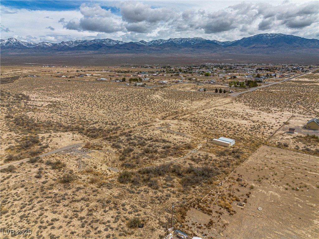 1411 West Harris Farm Road Pahrump, NV 89060 - Photo 8 of 25 Mountain view featuring view of desert and a rural view
