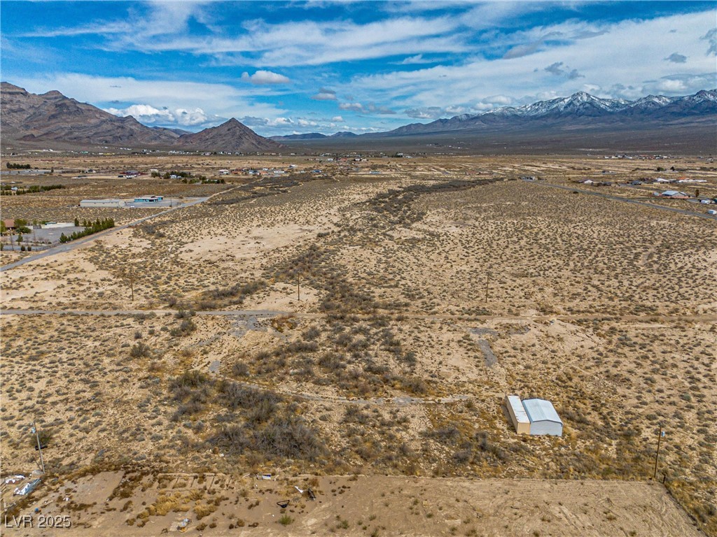 1411 West Harris Farm Road Pahrump, NV 89060 - Photo 9 of 25 Property view of mountains featuring view of desert