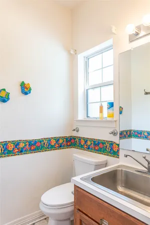 a bathroom with a sink and a bathtub