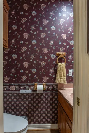 a bathroom with a sink