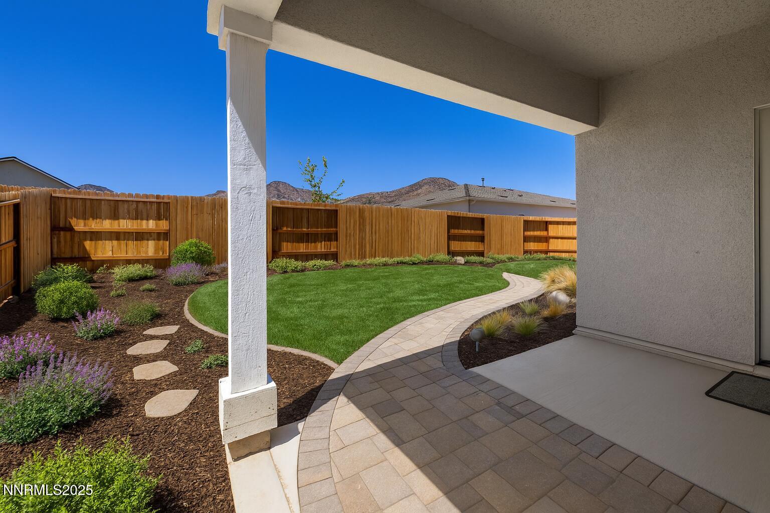 847 Schell Crk Drive Dayton, NV 89403 - Photo 28 of 31 a view of a house with backyard and porch
